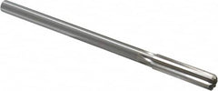Made in USA - 7/16" High Speed Steel 6 Flute Chucking Reamer - USA Tool & Supply