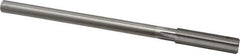 Made in USA - 15/32" High Speed Steel 6 Flute Chucking Reamer - Straight Flute, 0.373" Straight Shank, 1-3/4" Flute Length, 7" OAL - USA Tool & Supply