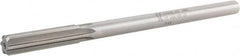 Made in USA - 1/2" High Speed Steel 6 Flute Chucking Reamer - USA Tool & Supply