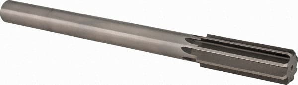 Made in USA - 15/16" High Speed Steel 8 Flute Chucking Reamer - USA Tool & Supply