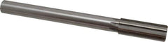 Made in USA - 1-1/16" High Speed Steel 8 Flute Chucking Reamer - Straight Flute, 7/8" Straight Shank, 2-3/4" Flute Length, 10-1/2" OAL - USA Tool & Supply