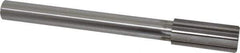 Made in USA - 1-5/16" High Speed Steel 10 Flute Chucking Reamer - Straight Flute, 1" Straight Shank, 3" Flute Length, 11-1/2" OAL - USA Tool & Supply