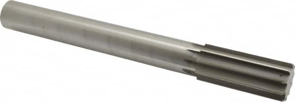 Made in USA - 1-7/16" High Speed Steel 10 Flute Chucking Reamer - USA Tool & Supply