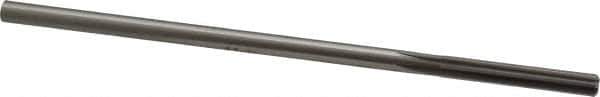 Made in USA - #9 High Speed Steel 6 Flute Chucking Reamer - Straight Flute, 0.1895" Straight Shank, 1-1/4" Flute Length, 5" OAL - USA Tool & Supply