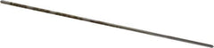 Made in USA - #58 High Speed Steel 4 Flute Chucking Reamer - Straight Flute, 0.039" Straight Shank, 1/2" Flute Length, 2-1/2" OAL - USA Tool & Supply