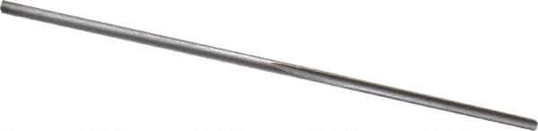 Made in USA - #64 High Speed Steel 3 Flute Chucking Reamer - Straight Flute, 0.036" Straight Shank, 1/2" Flute Length, 1-1/2" OAL - USA Tool & Supply