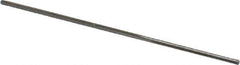 Made in USA - #74 High Speed Steel 3 Flute Chucking Reamer - Straight Flute, 0.0225" Straight Shank, 1/2" Flute Length, 1" OAL - USA Tool & Supply