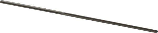 Made in USA - #75 High Speed Steel 3 Flute Chucking Reamer - Straight Flute, 0.021" Straight Shank, 1/2" Flute Length, 1" OAL - USA Tool & Supply