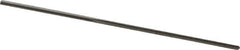 Made in USA - #75 High Speed Steel 3 Flute Chucking Reamer - Straight Flute, 0.021" Straight Shank, 1/2" Flute Length, 1" OAL - USA Tool & Supply