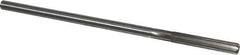 Made in USA - Letter H High Speed Steel 6 Flute Chucking Reamer - Straight Flute, 1/4" Straight Shank, 1-1/2" Flute Length, 6" OAL - USA Tool & Supply