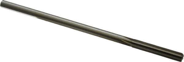 Made in USA - Letter I High Speed Steel 6 Flute Chucking Reamer - Straight Flute, 1/4" Straight Shank, 1-1/2" Flute Length, 6" OAL - USA Tool & Supply