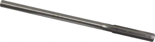 Made in USA - Letter P High Speed Steel 6 Flute Chucking Reamer - Straight Flute, 0.2792" Straight Shank, 1-1/2" Flute Length, 6" OAL - USA Tool & Supply