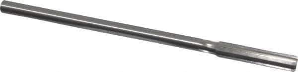 Made in USA - Letter U High Speed Steel 6 Flute Chucking Reamer - Straight Flute, 0.3105" Straight Shank, 1-3/4" Flute Length, 7" OAL - USA Tool & Supply