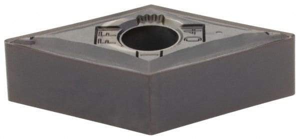 Kennametal - DNMG331 FF Grade KC5010 Carbide Turning Insert - TiAlN Finish, 55° Diamond, 3/8" Inscr Circle, 3/16" Thick, 1/64" Corner Radius - USA Tool & Supply