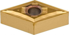 Kennametal - DNMG331 FF Grade KT315 Cermet Turning Insert - TiN/TiCN/TiN Finish, 55° Diamond, 3/8" Inscr Circle, 3/16" Thick, 1/64" Corner Radius - USA Tool & Supply