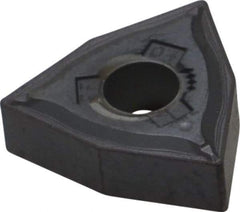 Kennametal - WNMG431 FF Grade KC5010 Carbide Turning Insert - TiAlN Finish, 80° Trigon, 1/2" Inscr Circle, 3/16" Thick, 1/64" Corner Radius - USA Tool & Supply