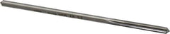 Made in USA - 4mm High Speed Steel 6 Flute Chucking Reamer - Straight Flute, 0.151" Straight Shank, 1" Flute Length, 4" OAL - USA Tool & Supply