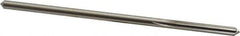 Made in USA - 4.5mm High Speed Steel 6 Flute Chucking Reamer - Straight Flute, 0.1704" Straight Shank, 1-1/8" Flute Length, 4-1/2" OAL - USA Tool & Supply