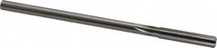 Made in USA - 8mm High Speed Steel 6 Flute Chucking Reamer - USA Tool & Supply