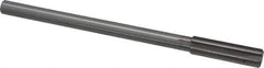 Made in USA - 14mm High Speed Steel 8 Flute Chucking Reamer - Straight Flute, 0.4355" Straight Shank, 2" Flute Length, 8" OAL - USA Tool & Supply