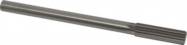 Made in USA - 17mm High Speed Steel 8 Flute Chucking Reamer - USA Tool & Supply