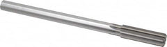 Made in USA - 17.5mm High Speed Steel 8 Flute Chucking Reamer - USA Tool & Supply