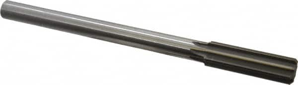 Made in USA - 19.5mm High Speed Steel 8 Flute Chucking Reamer - USA Tool & Supply