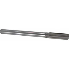 Made in USA - 22mm High Speed Steel 8 Flute Chucking Reamer - USA Tool & Supply
