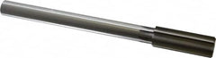 Made in USA - 24.5mm High Speed Steel 8 Flute Chucking Reamer - USA Tool & Supply