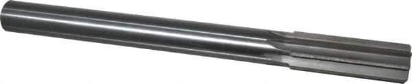 Made in USA - 25mm High Speed Steel 8 Flute Chucking Reamer - Straight Flute, 7/8" Straight Shank, 2-3/4" Flute Length, 10-1/2" OAL - USA Tool & Supply