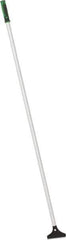 Unger - Stiff 1-Edge Scraper - 4" Blade Length, 48" Long Aluminum Handle - USA Tool & Supply