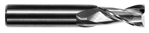 M.A. Ford - 3/4", 2 Flute, Single End, Solid Carbide, 0.03" Corner Radius End Mill - 6" OAL, 30° Helix, Right Hand Flute, 1" LOC, Right Hand Cut - USA Tool & Supply