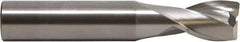 M.A. Ford - 12mm, 2 Flute, Single End, Solid Carbide, 1.5mm Corner Radius End Mill - 76mm OAL, 30° Helix, Right Hand Flute, 14mm LOC, Right Hand Cut - USA Tool & Supply