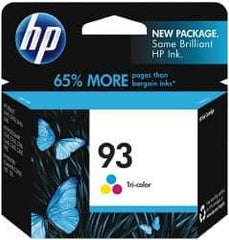 Hewlett-Packard - Cyan, Magenta & Yellow Ink Cartridge - Use with HP Deskjet D4145, D4155, D4160, 5440, Photosmart C3140, C3150, C3180, Printer, Scanner, Copier 1507, 1510 - USA Tool & Supply