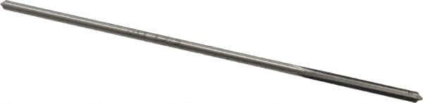 Interstate - 5/64" High Speed Steel 4 Flute Chucking Reamer - Straight Flute, 0.072" Straight Shank, 3/4" Flute Length, 3" OAL - USA Tool & Supply