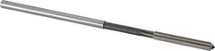 Interstate - 5/32" High Speed Steel Chucking Reamer - Straight Flute, 0.151" Straight Shank, 1" Flute Length, 4" OAL - USA Tool & Supply