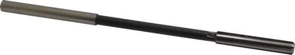 Interstate - 17/64" High Speed Steel Chucking Reamer - Straight Flute, 1/4" Straight Shank, 1-1/2" Flute Length, 6" OAL - USA Tool & Supply
