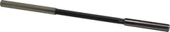 Interstate - 17/64" High Speed Steel Chucking Reamer - Straight Flute, 1/4" Straight Shank, 1-1/2" Flute Length, 6" OAL - USA Tool & Supply