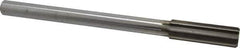 Interstate - 49/64" High Speed Steel Chucking Reamer - Straight Flute, 5/8" Straight Shank, 2-1/2" Flute Length, 9-1/2" OAL - USA Tool & Supply