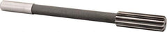 Interstate - 53/64" High Speed Steel Chucking Reamer - Straight Flute, 5/8" Straight Shank, 2-1/2" Flute Length, 9-1/2" OAL - USA Tool & Supply