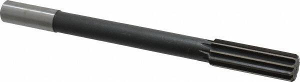 Interstate - 7/8" High Speed Steel Chucking Reamer - Straight Flute, 3/4" Straight Shank, 2-5/8" Flute Length, 10" OAL - USA Tool & Supply