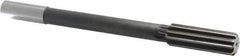 Interstate - 57/64" High Speed Steel Chucking Reamer - Straight Flute, 3/4" Straight Shank, 2-5/8" Flute Length, 10" OAL - USA Tool & Supply