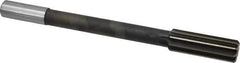 Interstate - 59/64" High Speed Steel Chucking Reamer - Straight Flute, 3/4" Straight Shank, 2-5/8" Flute Length, 10" OAL - USA Tool & Supply