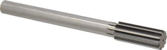 Interstate - 1-1/8" High Speed Steel Chucking Reamer - Straight Flute, 7/8" Straight Shank, 2-7/8" Flute Length, 11" OAL - USA Tool & Supply