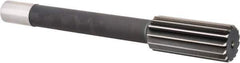 Interstate - 1-3/4" High Speed Steel Chucking Reamer - Straight Flute, 1-1/4" Straight Shank, 4" Flute Length, 13-1/2" OAL - USA Tool & Supply