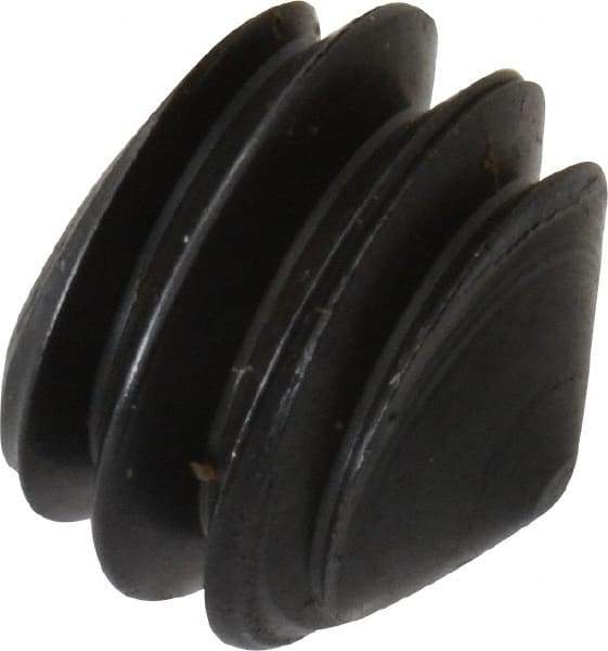 Value Collection - 1/4-20 UNC, 3/16" OAL, Cone Point Set Screw - Grade 8 Alloy Steel, 1/8" Key - USA Tool & Supply