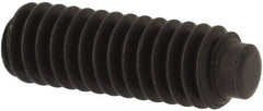 Value Collection - #8-32 UNC, 1/2" OAL, Half Dog Point Set Screw - Grade 8 Alloy Steel, 5/64" Key - USA Tool & Supply