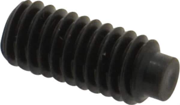 Value Collection - 5/16-18 UNC, 3/4" OAL, Half Dog Point Set Screw - Grade 8 Alloy Steel, 5/32" Key - USA Tool & Supply