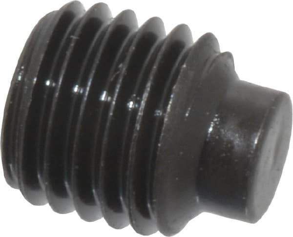 Value Collection - 5/16-24 UNF, 3/8" OAL, Half Dog Point Set Screw - Grade 8 Alloy Steel, 5/32" Key - USA Tool & Supply