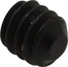 Value Collection - #5-40 UNC, 1/8" OAL, Flat Point Set Screw - Grade 8 Alloy Steel, 1/16" Key - USA Tool & Supply